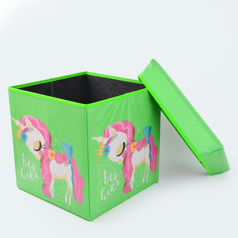 Storage square stool Specification image