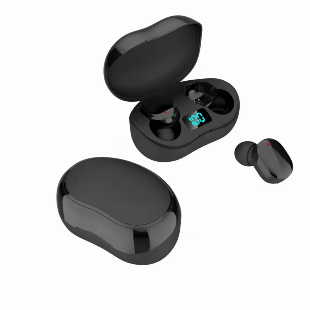 The E8S wireless Bluetooth headphones feature digital battery level display and are suitable for both men and women when playing games or listening to music pic 11