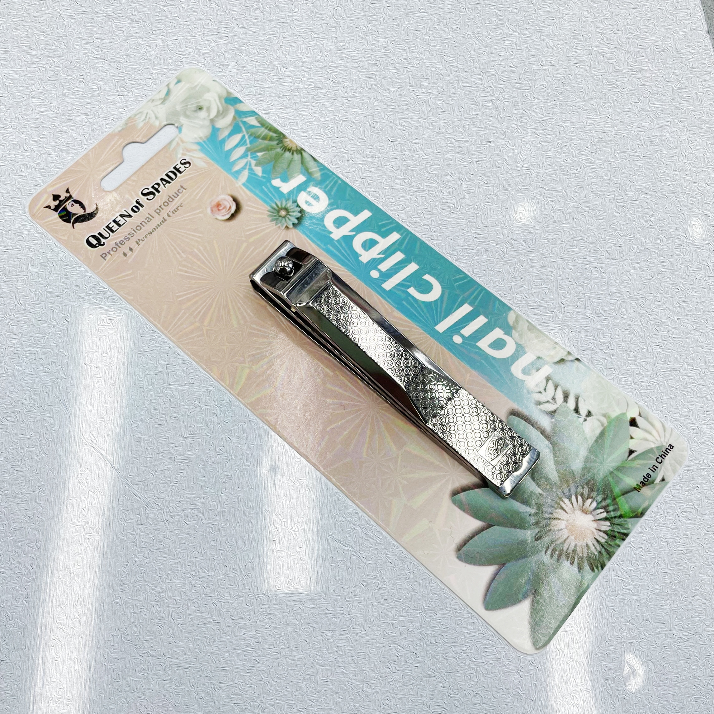 14193 镜光不锈钢高档指甲钳139 刀口锋利 钳身光滑