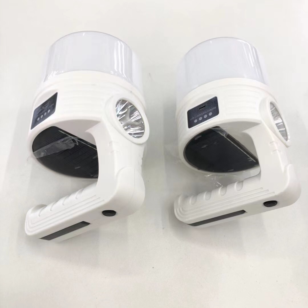 太阳能/帐篷灯白底实物图