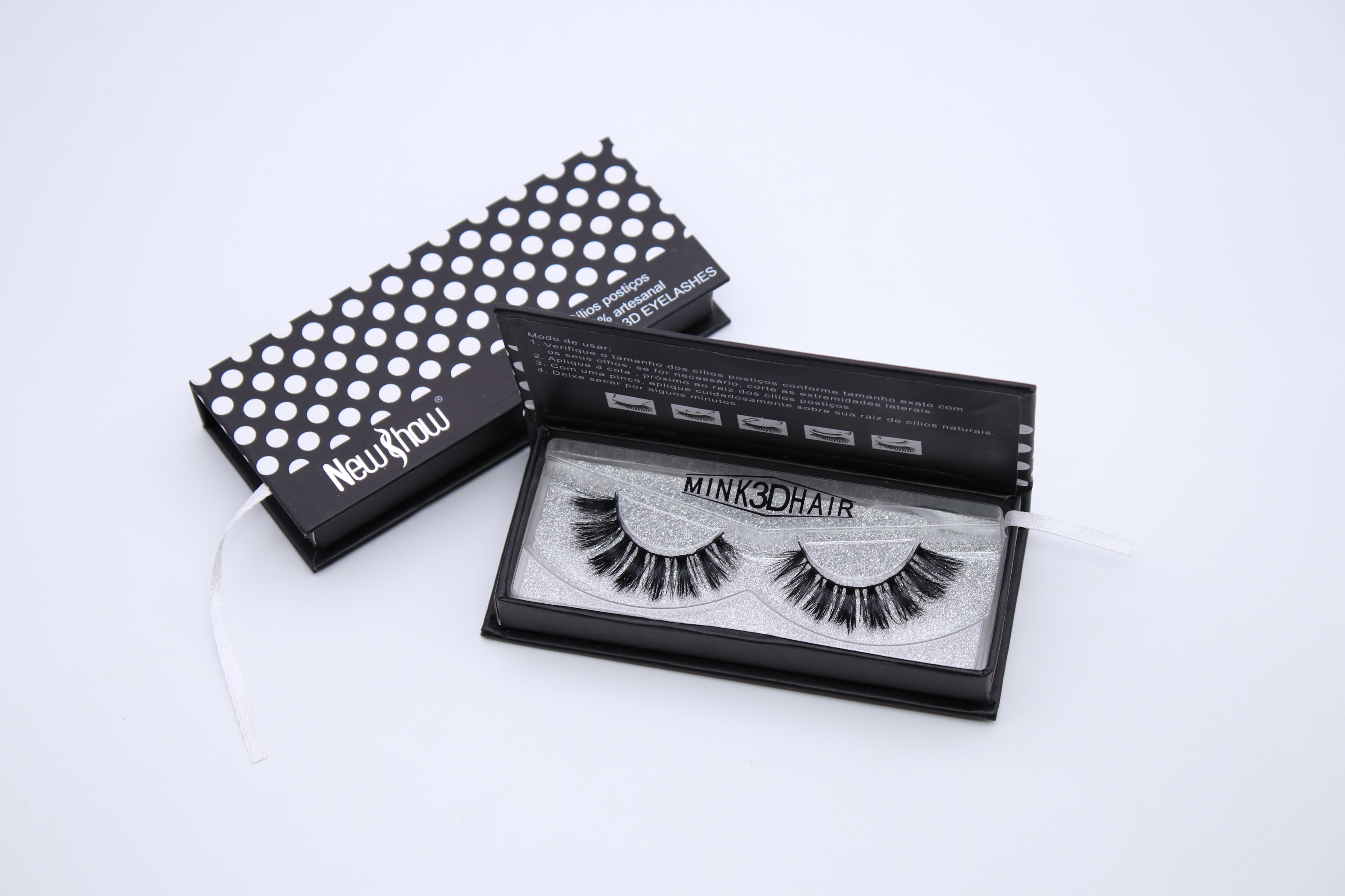 NEW SHOW Single Pair 3D Eyelash Gift Box Set
