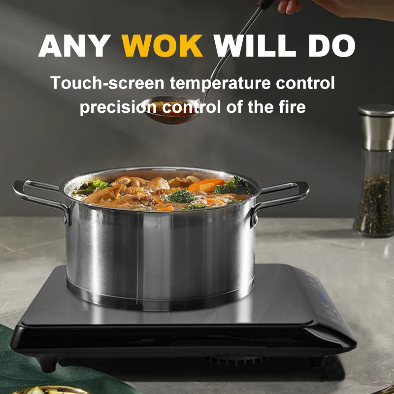 DSP/丹松 电磁炉家用2000w大功率触摸式电磁率节能多功能爆炒批发kd5049详情图2