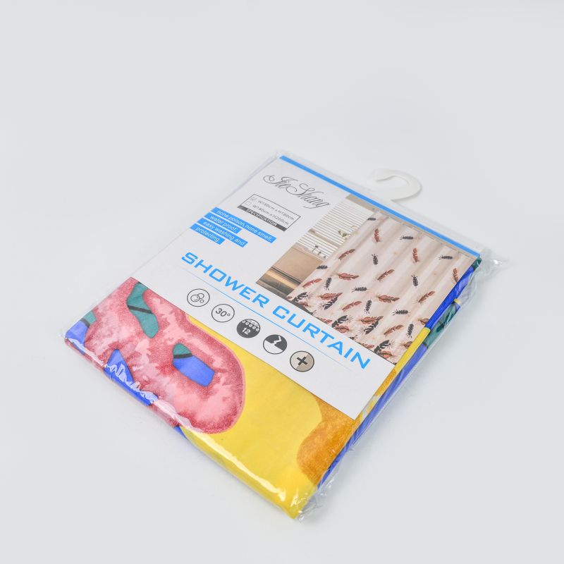 浴帘/数码印/3D数码产品图