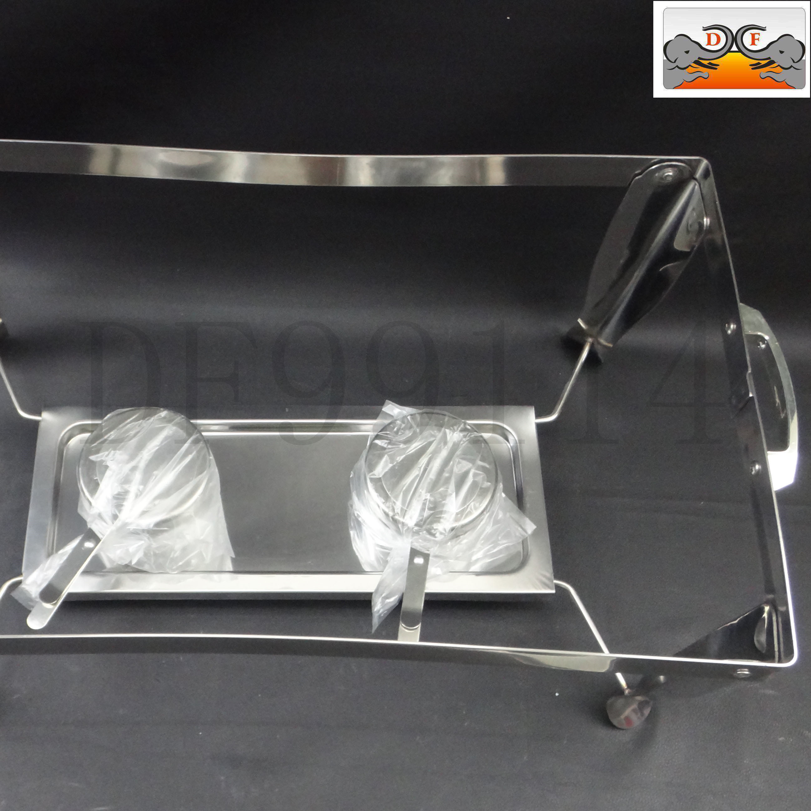 DF99114 Straight leg steel cover dining stove DF TRADING HOUSE Item Picture