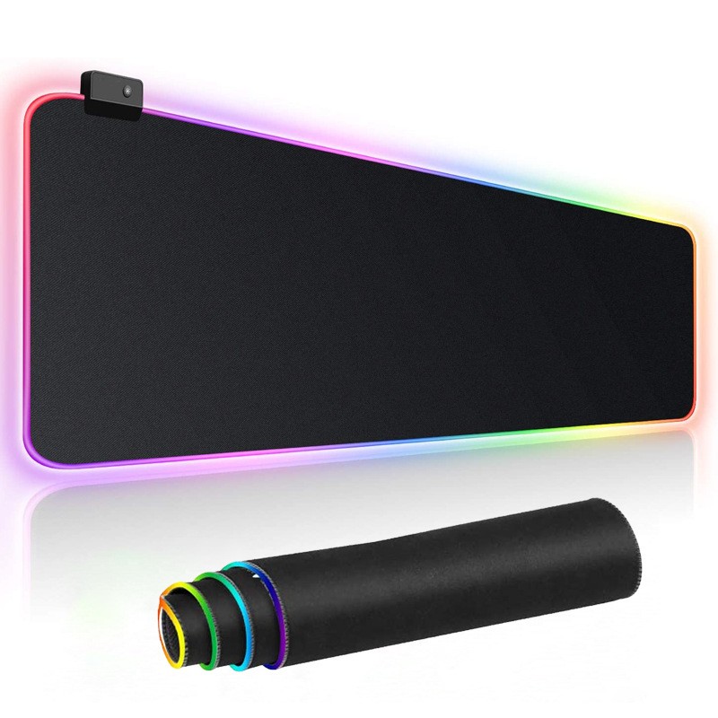 厂家直销RGB发光鼠标垫 七彩鼠标垫 详情图3