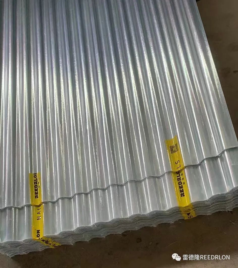 Redlong transparent tile light-transmitting sheet/FRP Fibreglass Reinfored Polyester details Picture