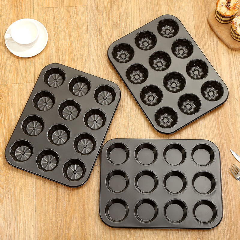 ins baking cake mold flat-hole cup