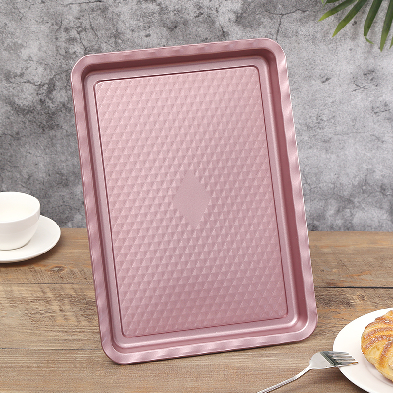 Non-stick multi-functional lace rose gold cake mold details Picture