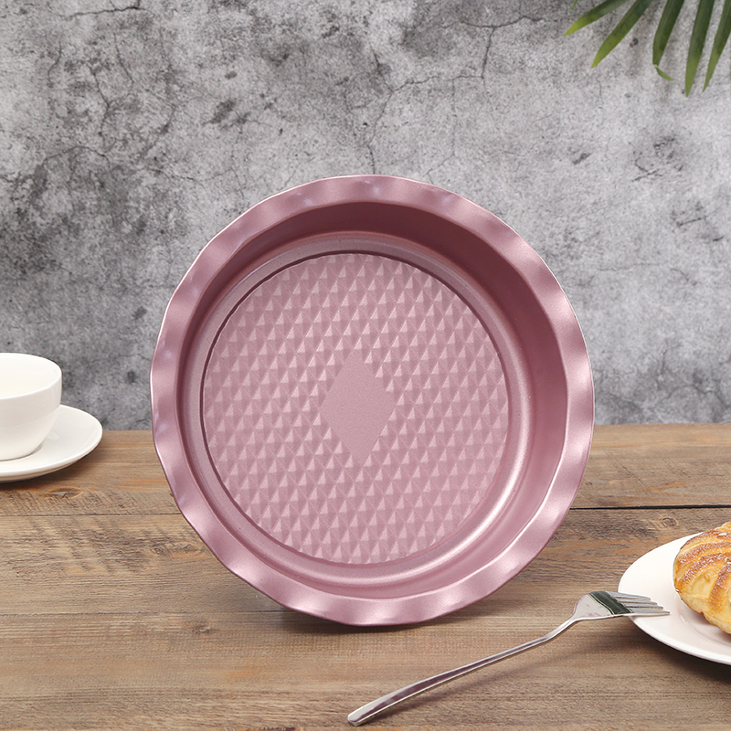 Non-stick multi-functional lace rose gold cake mold Specification image