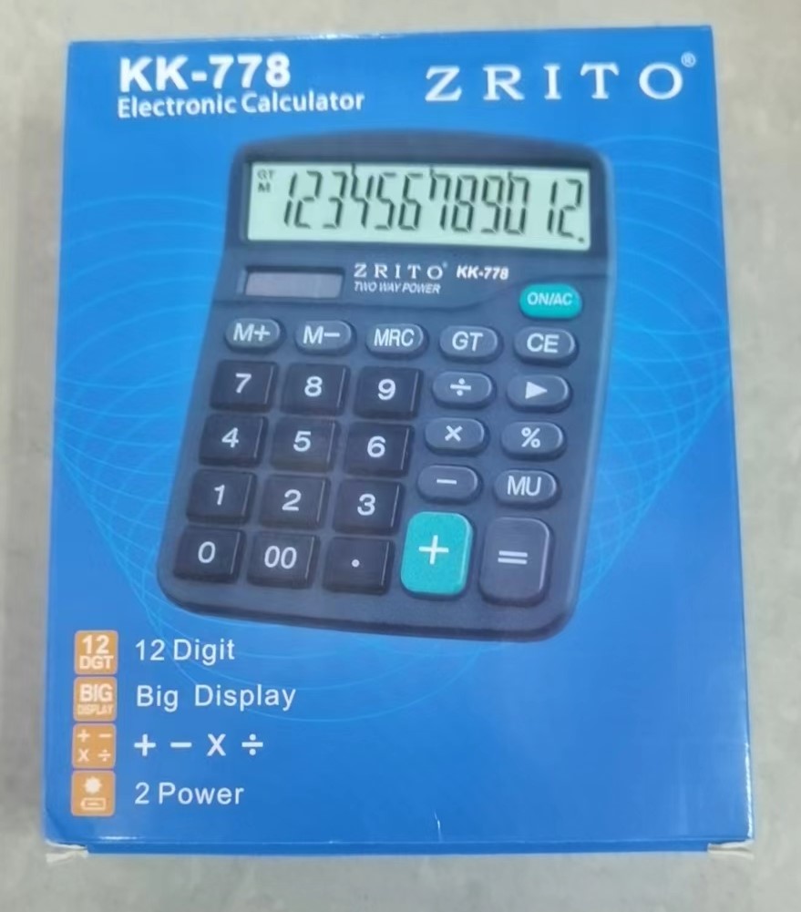 计算器/手指计算器/TRULY计算器/本夹/钟表带灯产品图