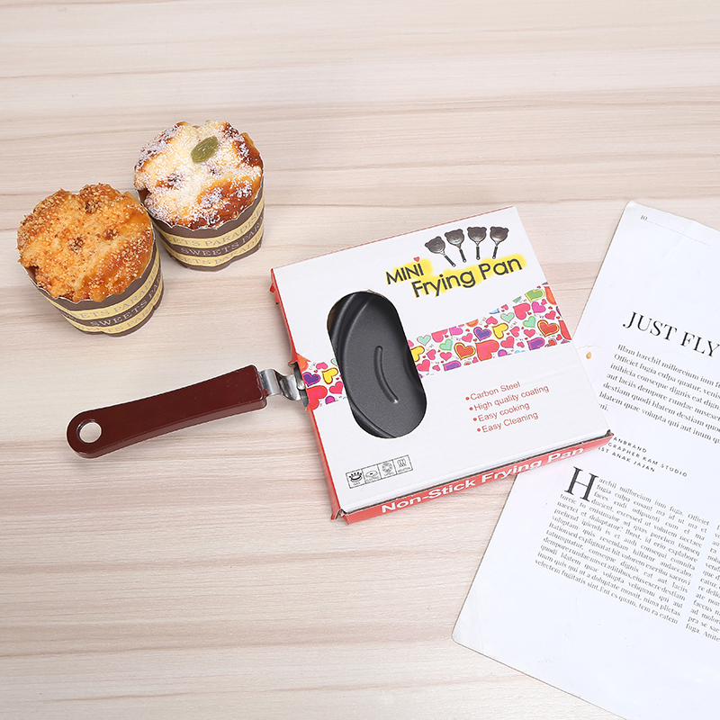 Cute mini flat-bottomed frying pan details Picture