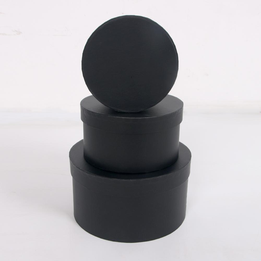 2247# Shihao Round Three-piece Flower Gift Box Factory Direct Sales Valentine's Day Gift box Item Picture