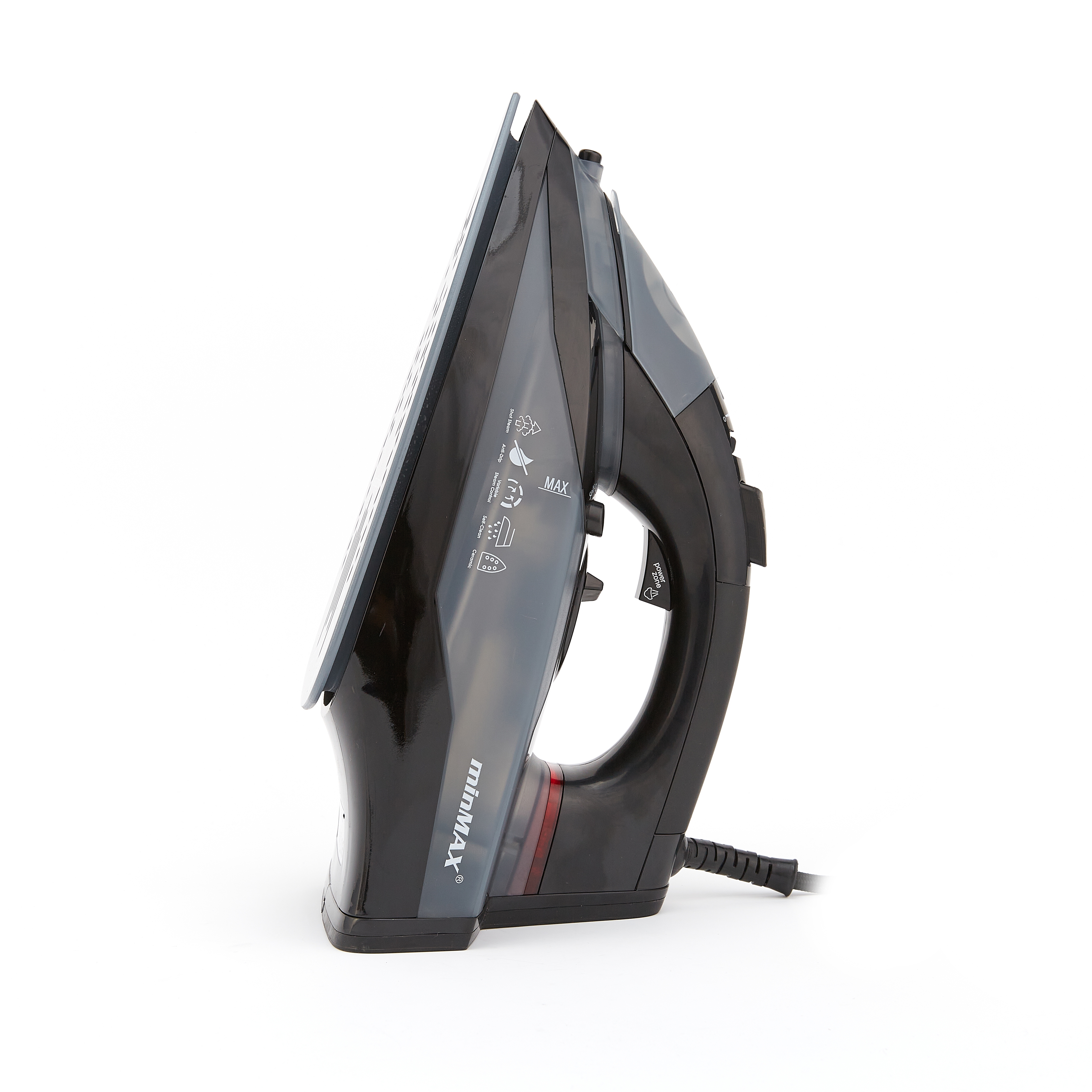 minMAX handheld steam 8808 electric iron, household steam iron, small dry iron, exclusively supplied by an English export manufacturer