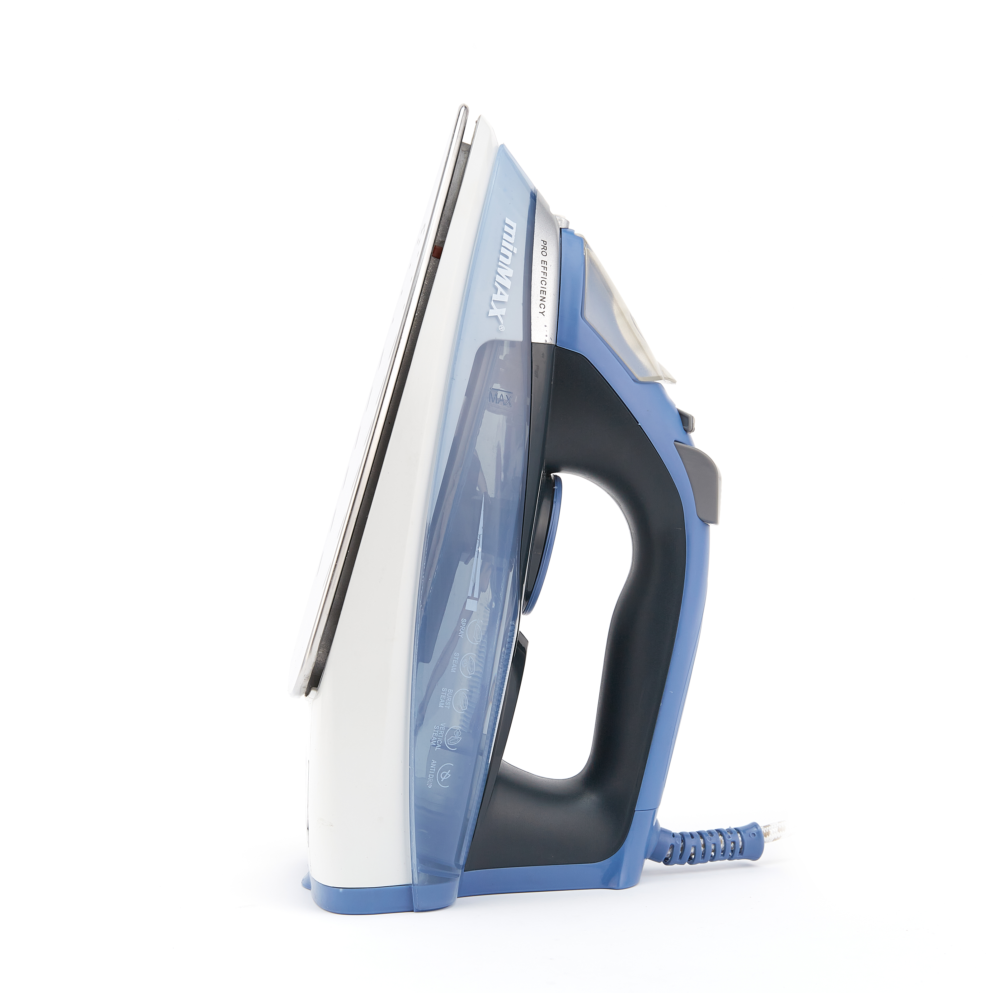 minMAX's new foreign trade electric iron, portable handheld large iron, home dormitory, powerful steam 2400W details Picture