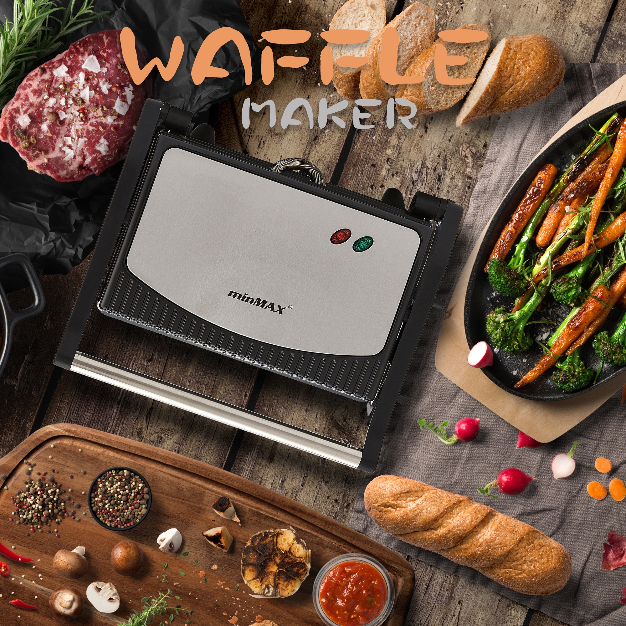 三明治机/烤肉机/厨房小电器细节图