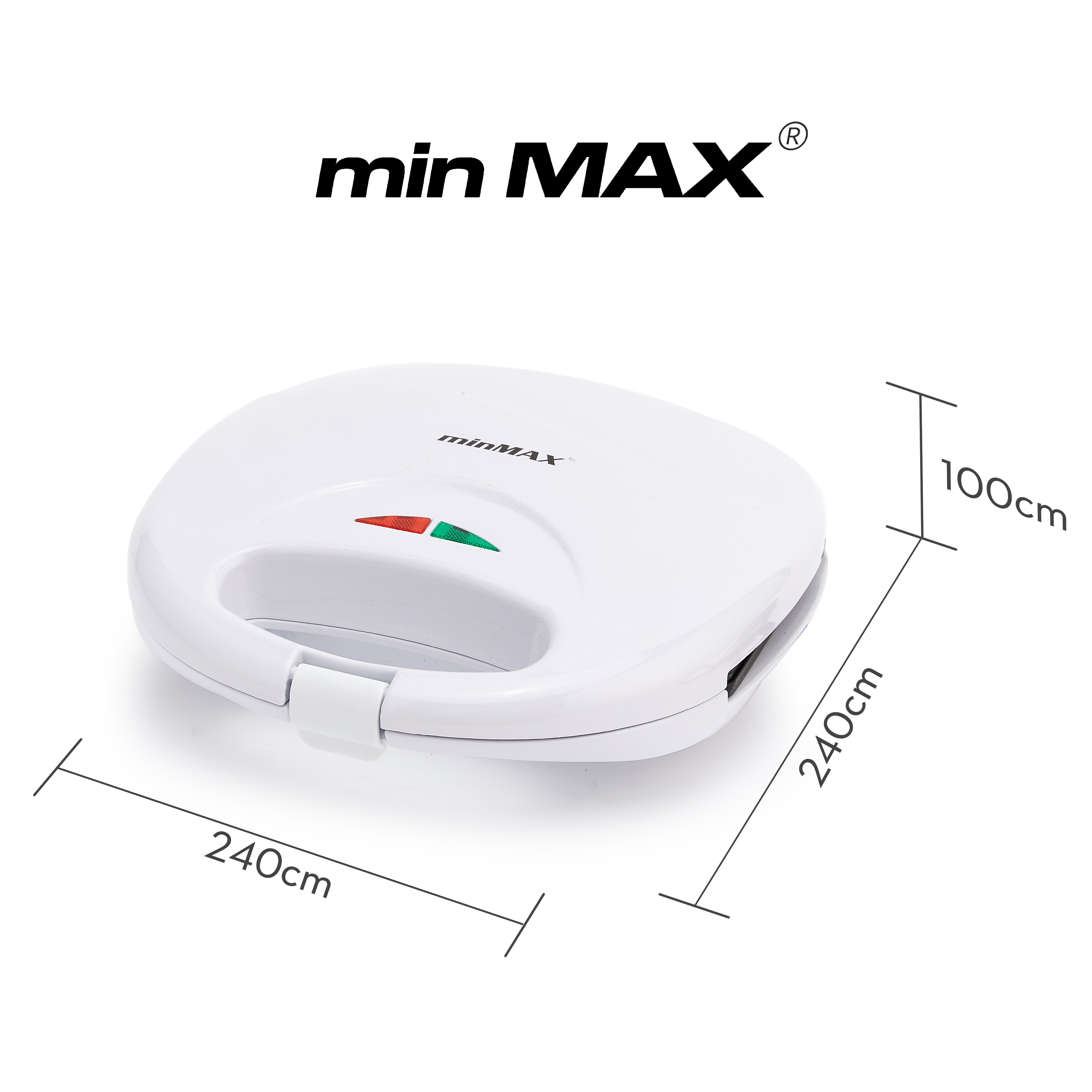 تصنع شركة Min Max آلة شواء شطيرة مزود بالشطيرة MNS-6903 في المنزل Specification image