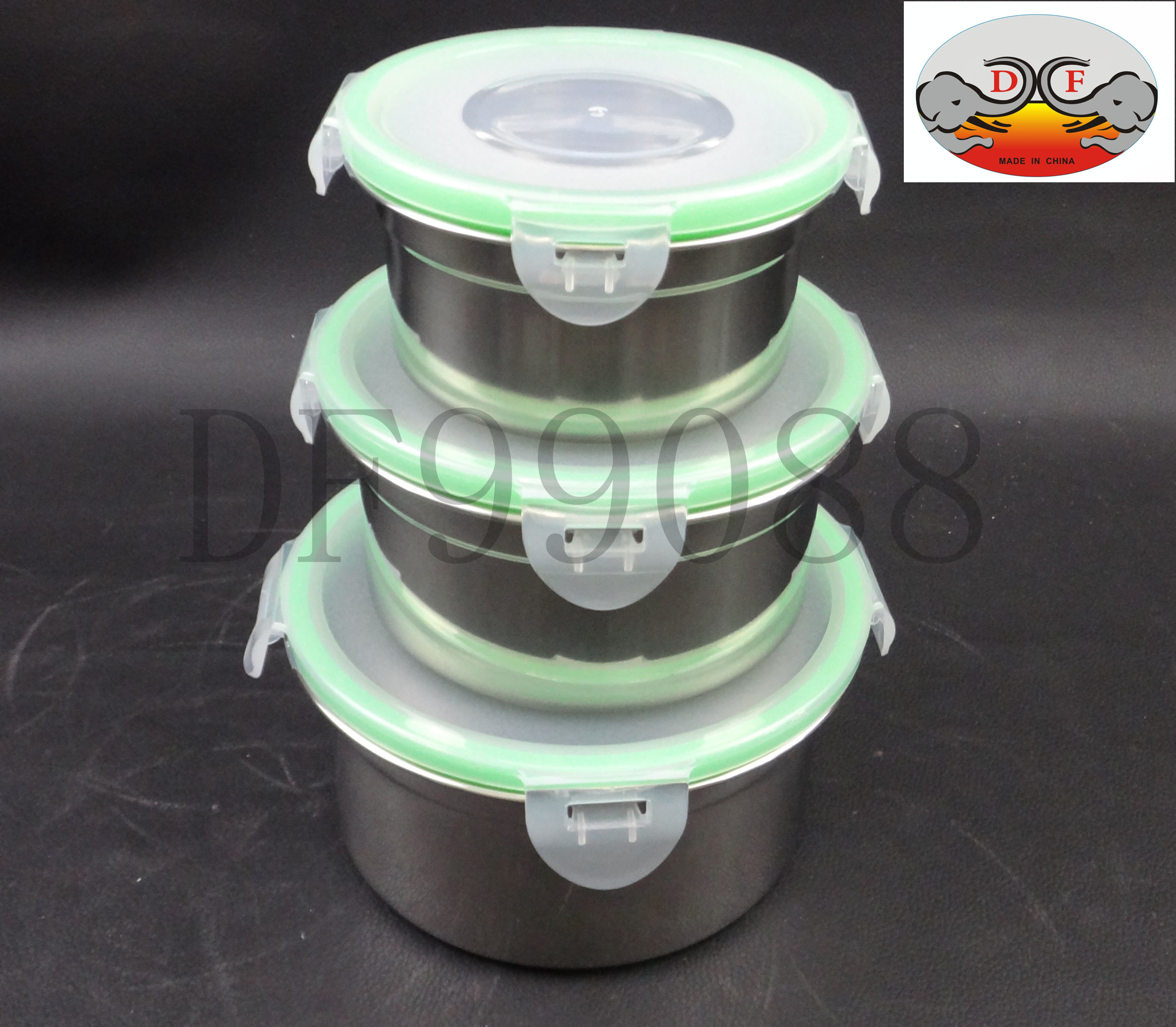 DF99088 Three-piece Japanese fresh-keeping container DF TRADING HOUSE