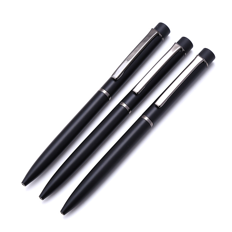 Wholesale high-end metal ballpoint pens, rotary metal pens, business gifts. Metal ballpoint pens can be customized with logos