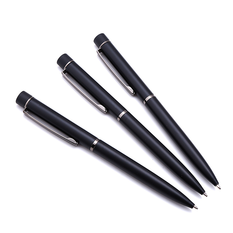 Wholesale high-end metal ballpoint pens, rotary metal pens, business gifts. Metal ballpoint pens can be customized with logos Application Scenario