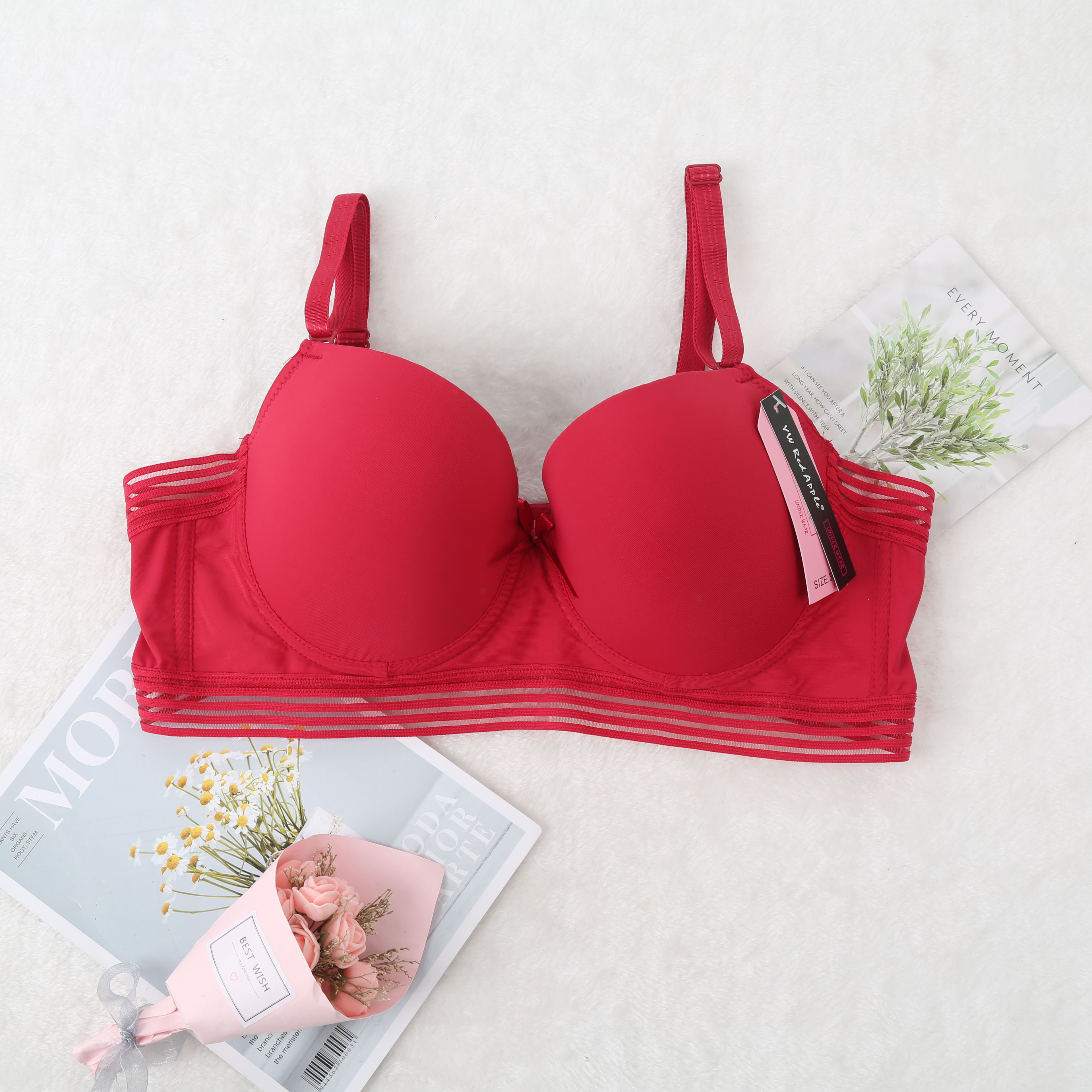 调整型文胸实物图