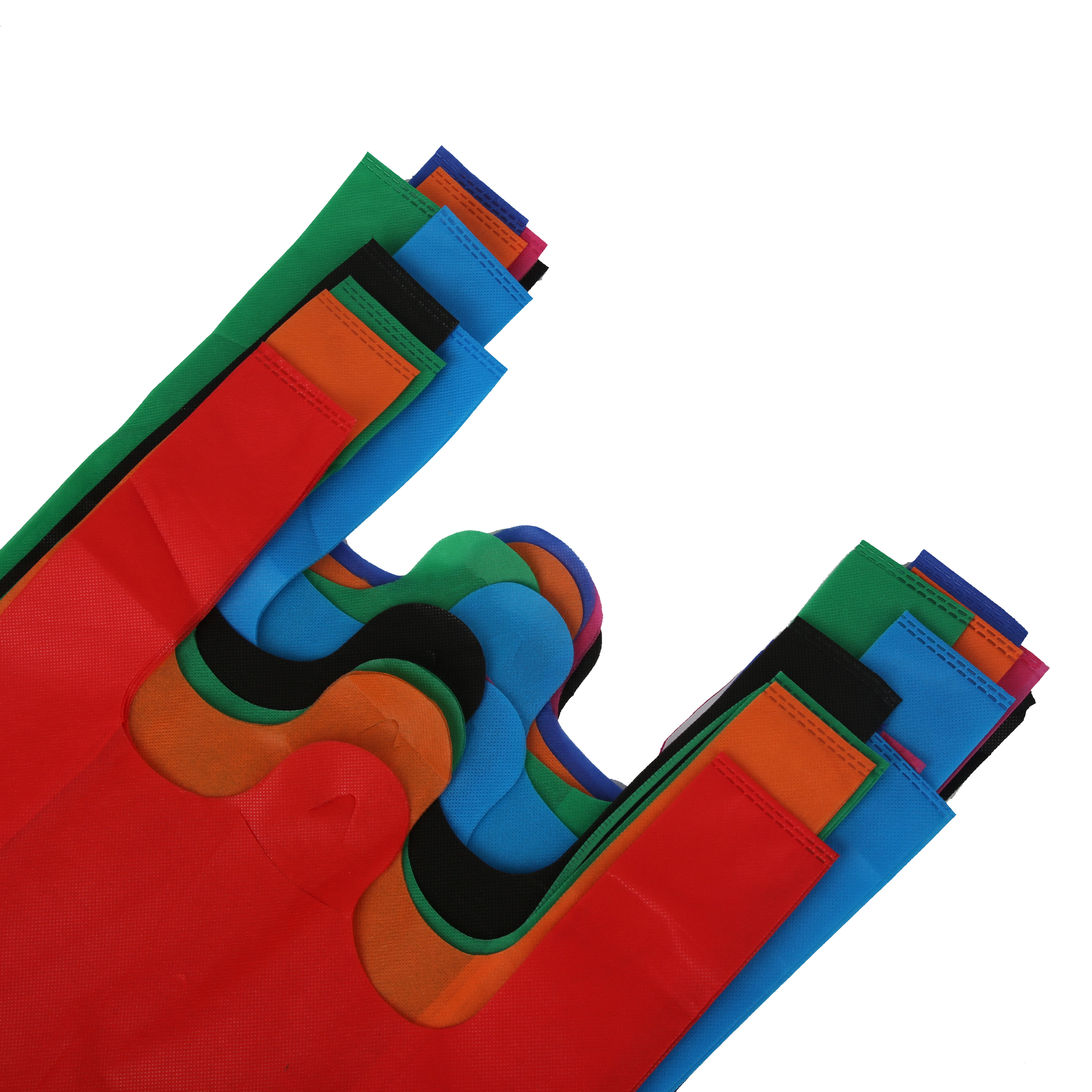 Wholesale of vest bags, eco-friendly bags, disposable bags, non-woven fabric bags, handbags and convenience bags details Picture