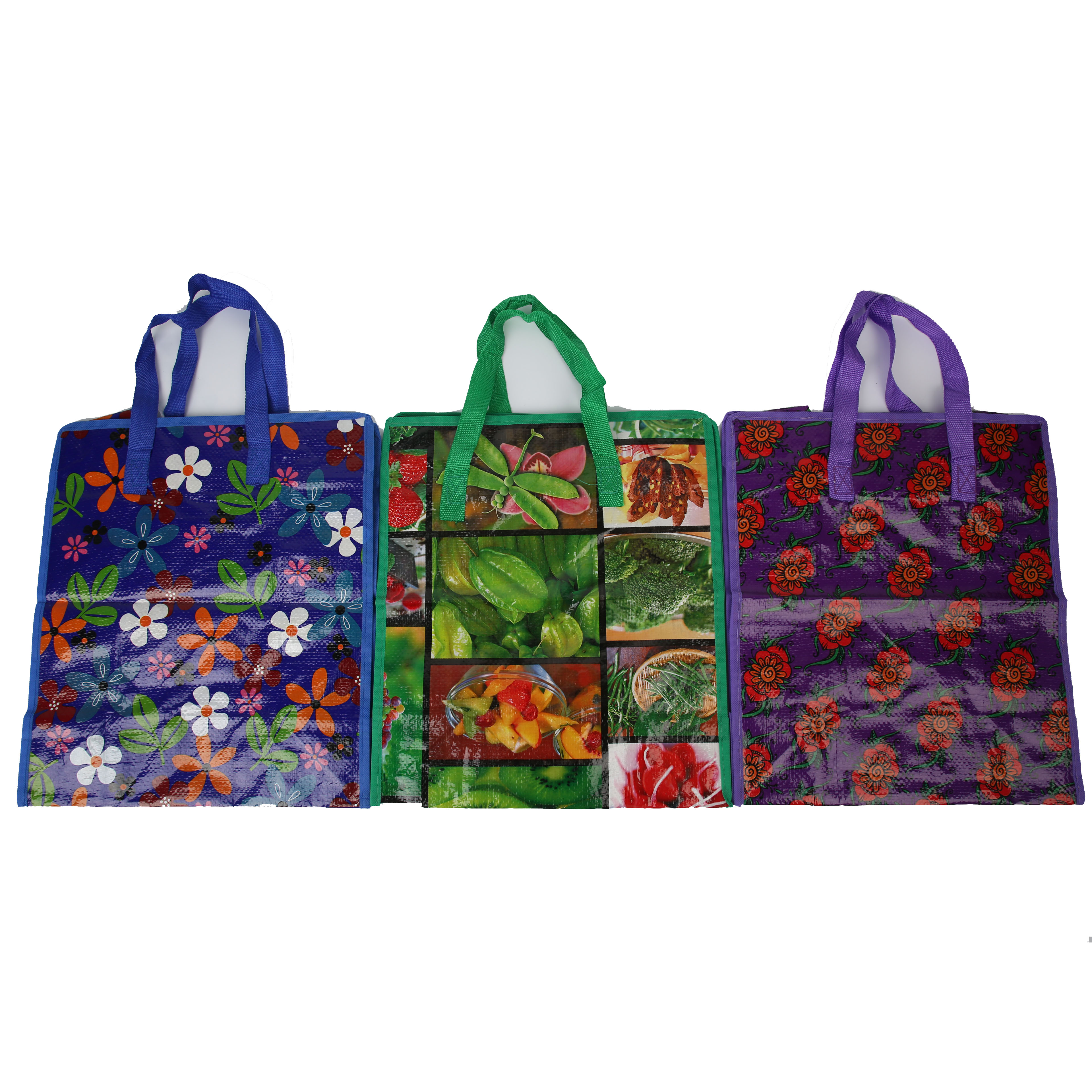 Woven bags, student luggage bags, hand-held storage bags, packing bags, large-capacity factory direct sales and wholesale, color-printed bags wholesale details Picture