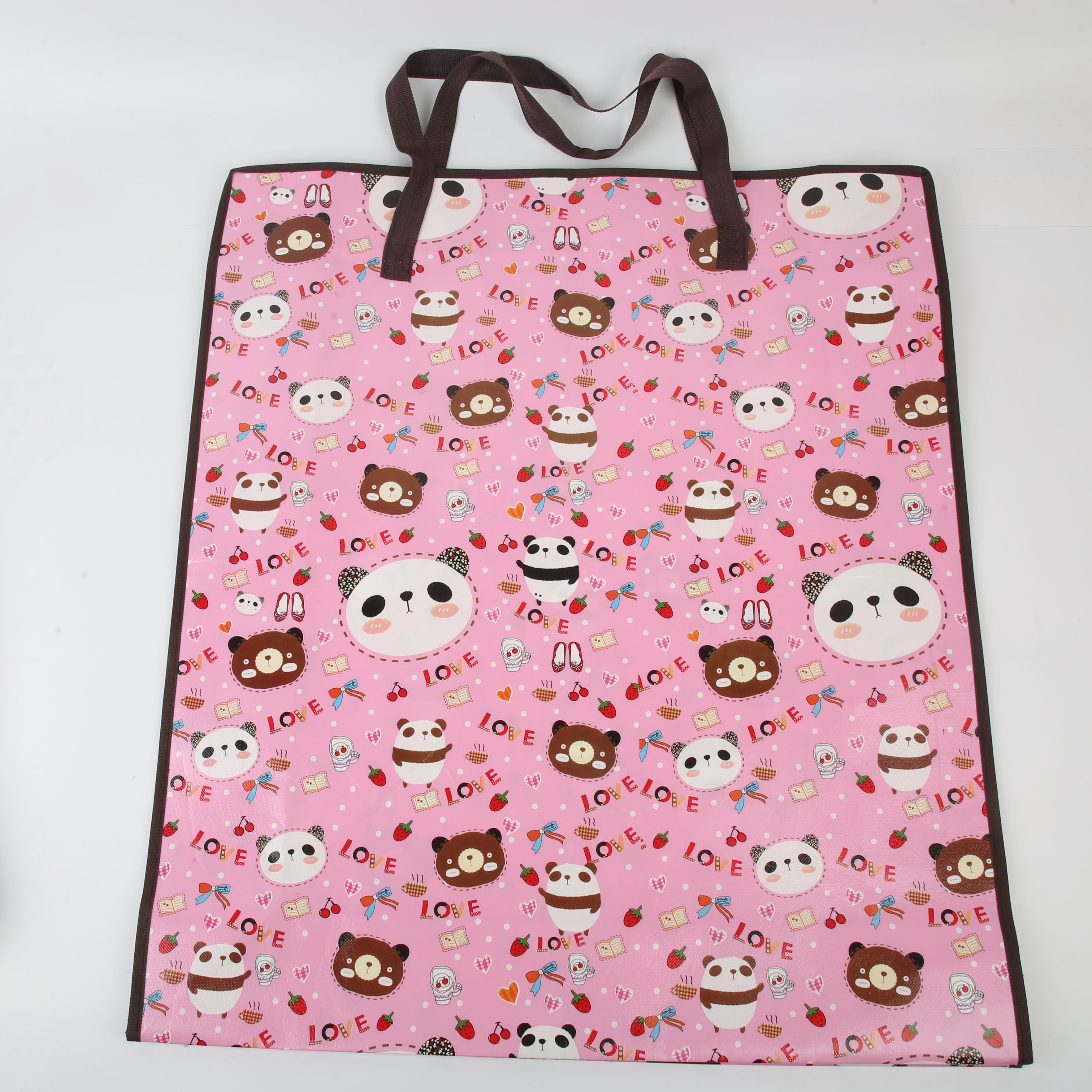 Short bags, woven bags, student luggage bags, hand-held storage bags, packing bags, large-capacity factory direct sales and wholesale bags details Picture