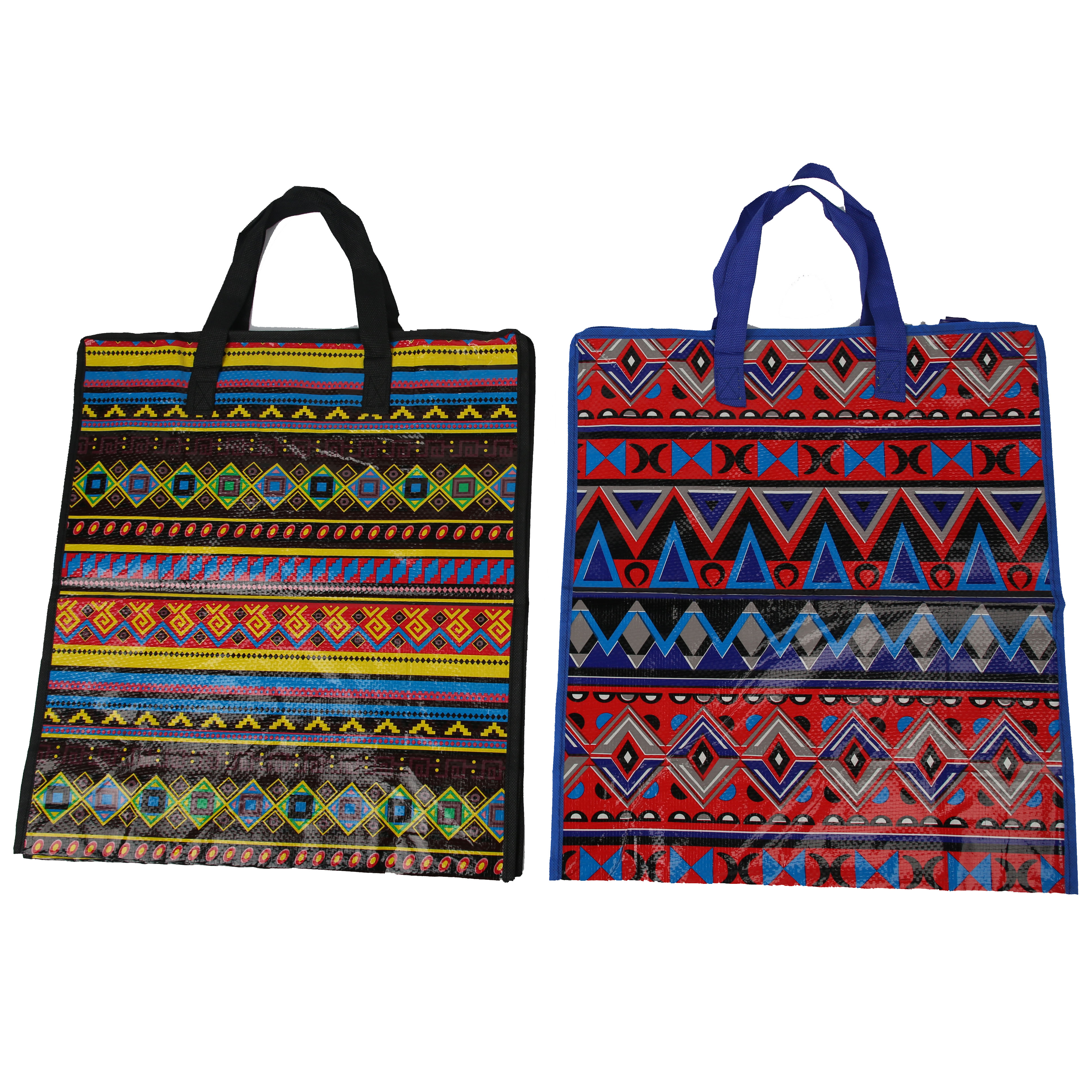Woven bags, student luggage bags, hand-held storage bags, packing bags, large-capacity factory direct sales and wholesale, color-printed bags wholesale Application Scenario