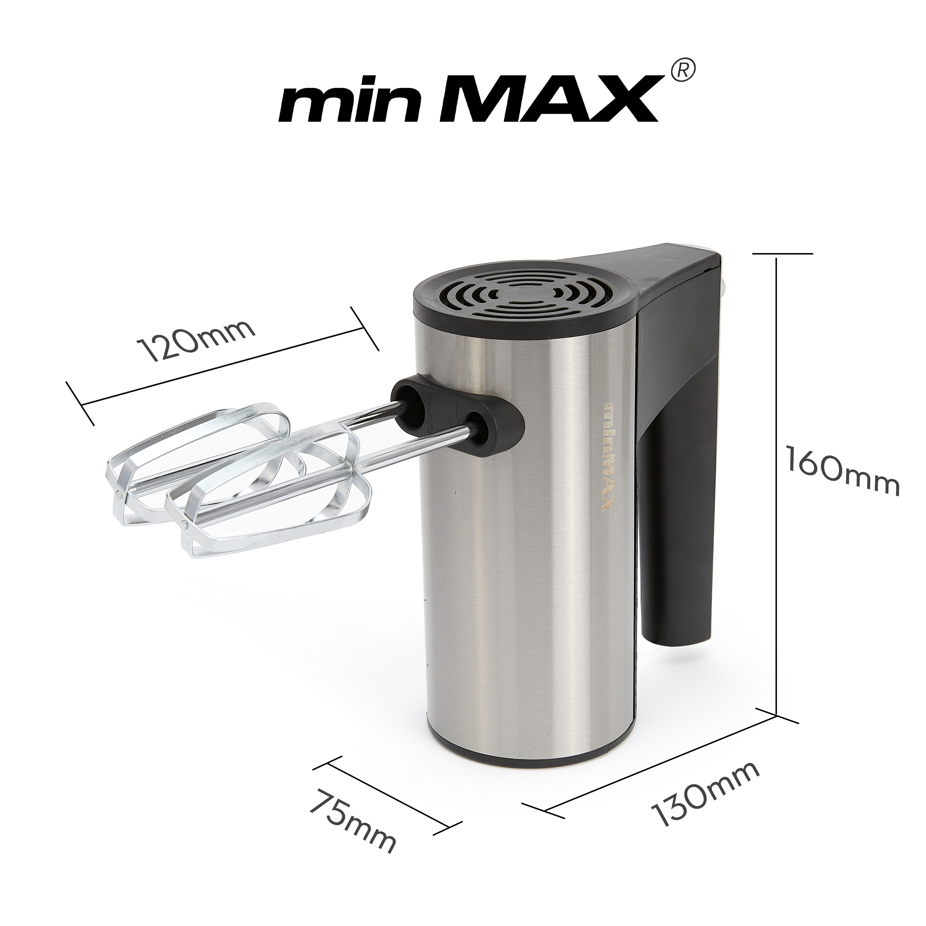 minMAX Handheld electric egg beater 9211 Desktop handheld cream and dough whipping mixer Egg beater Specification image