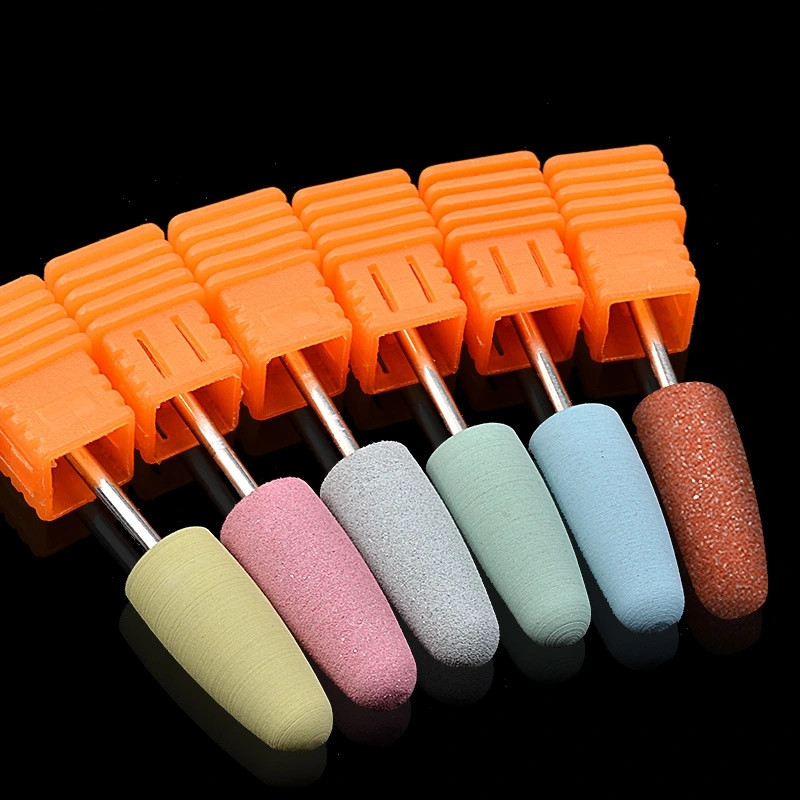 Cross-border nail art silicone grinding head, rubber grinding head, electric grinding machine, nail removal, polishing, nail removal shanilak