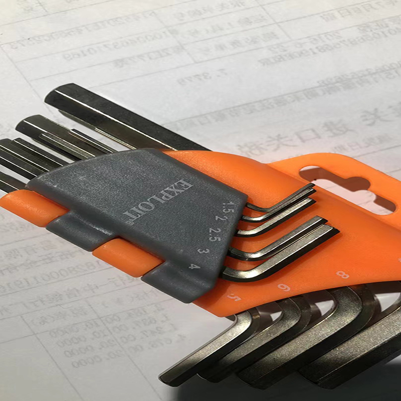 EXPLOIT has developed imported German hexagon socket sets of 1.5 to 10 # high-mesh vanadium steel without slippage, which are compact and portable Application Scenario