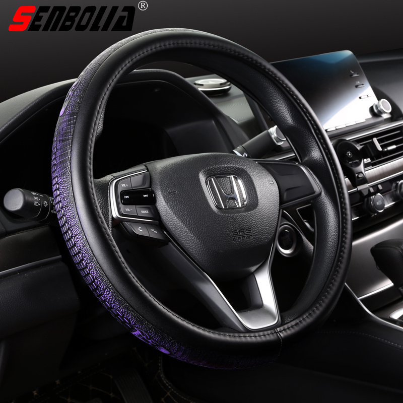 FXP-35 all-season universal car steering wheel cover factory direct sales. Welcome to inquire and customize details Picture