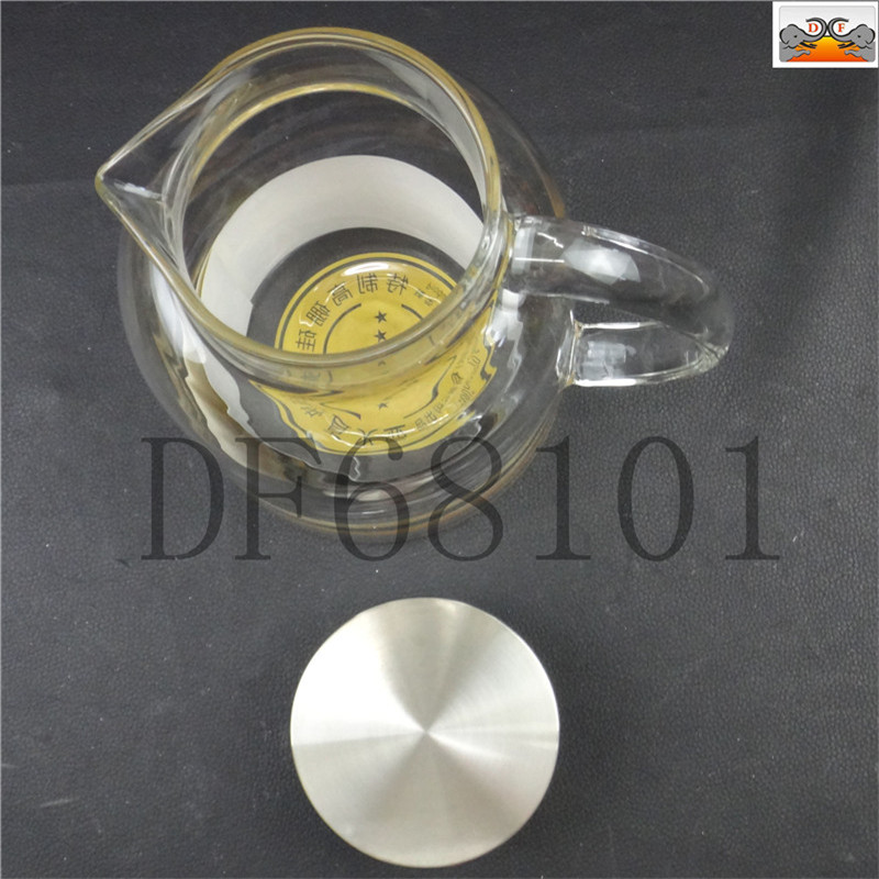 DF68101 ZR201903 إبريق شاي زجاجي DF Trading House details Picture