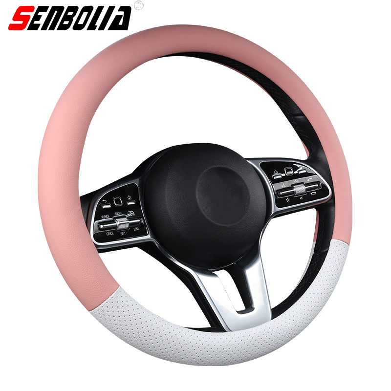 FXP-34 all-season universal car steering wheel cover factory direct sales. Welcome to inquire and customize Specification image