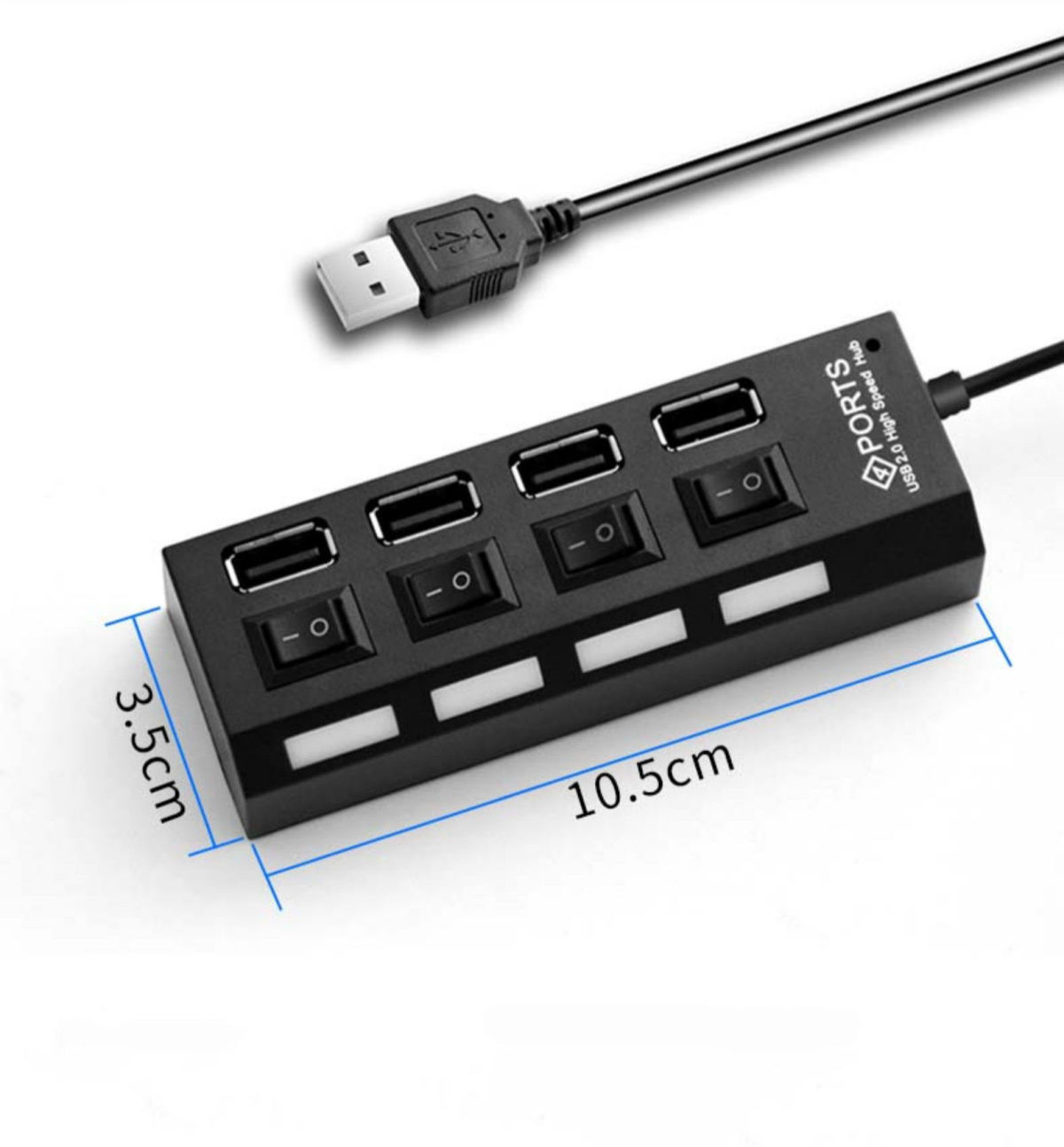 分线器USB2.0扩展转接口一拖四高速3.0集线HUB输出笔记本U盘鼠标键盘详情图4