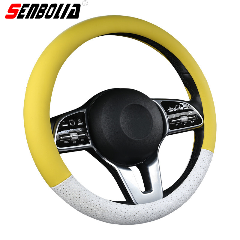 FXP-34 all-season universal car steering wheel cover factory direct sales. Welcome to inquire and customize Item Picture