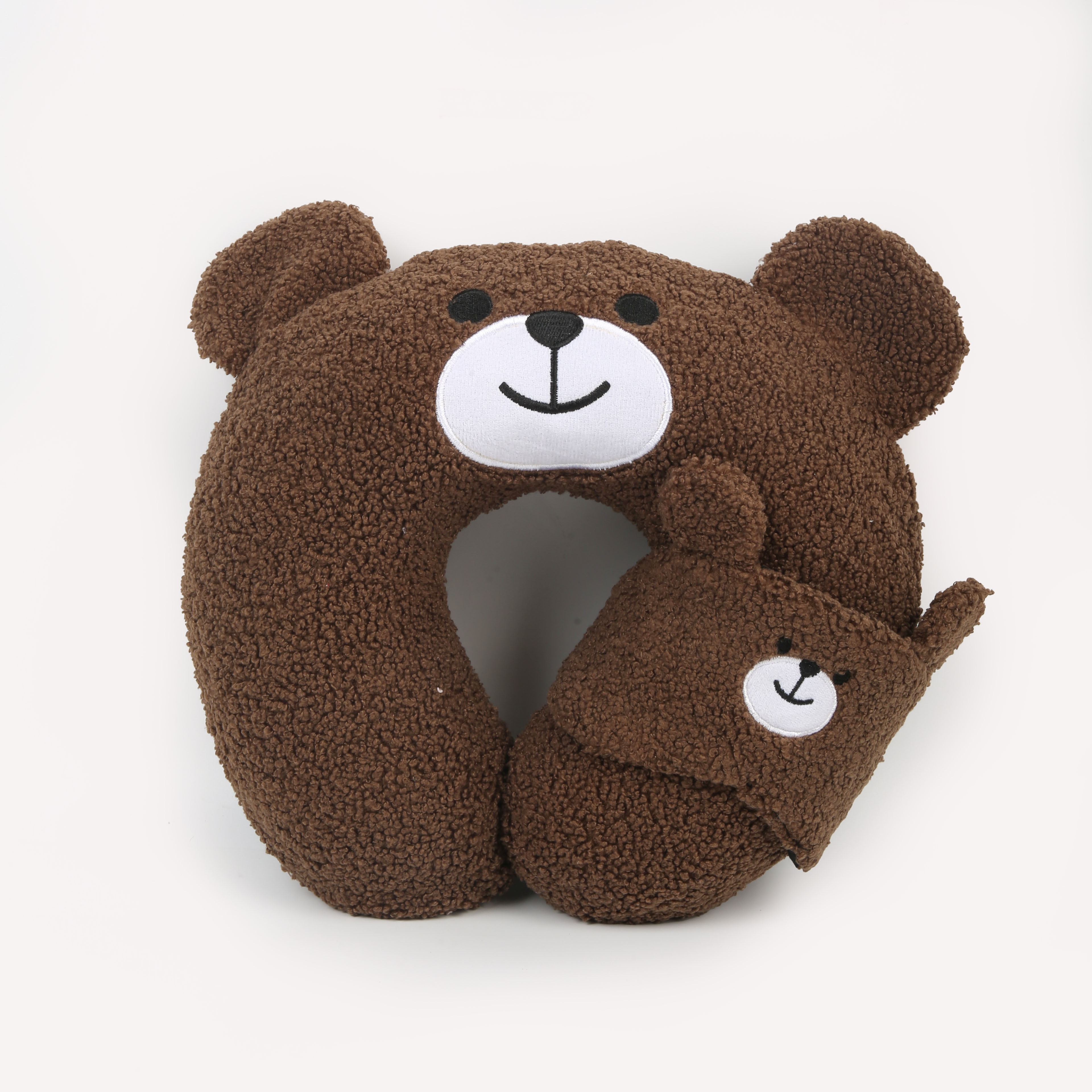 U-shaped neck pillow, export U-shaped pillow, travel pillow, U-shaped cartoon bear pattern Application Scenario