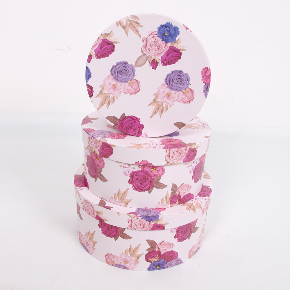 2245# Shihao Factory round cylinder Wedding return Gift box, wedding candy packaging box, birthday flower art gift round box Item Picture