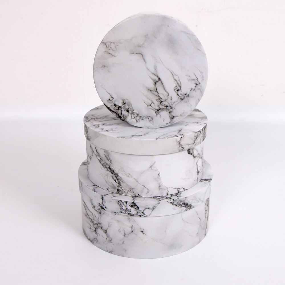 2245# Shihao Factory round cylinder Wedding return Gift box, wedding candy packaging box, birthday flower art gift round box Specification image