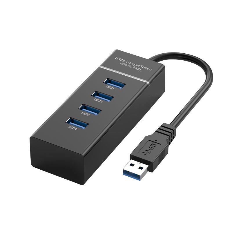 USB2.0扩展转换4口多功能电脑外接集线器HUB分线器高速传输笔记本键盘U盘鼠标USB各种电源详情图1