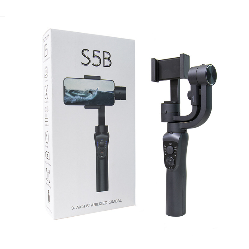 Handheld electric rotating selfie stick details Picture