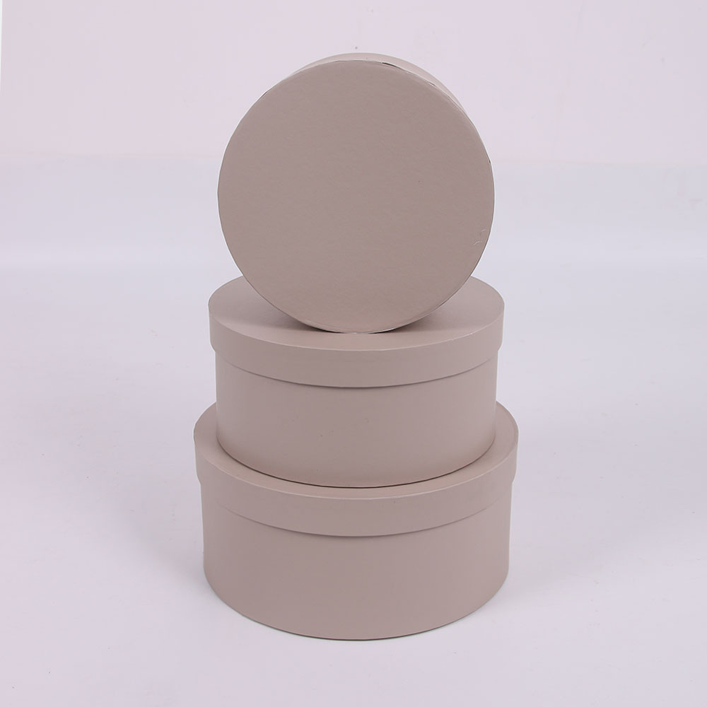 2245# Shihao Round Three-piece Set Flower Gift Box Factory direct sales Flower packaging box, flower arrangement box, flower bucket, bouquet, flower shop flower box Application Scenario