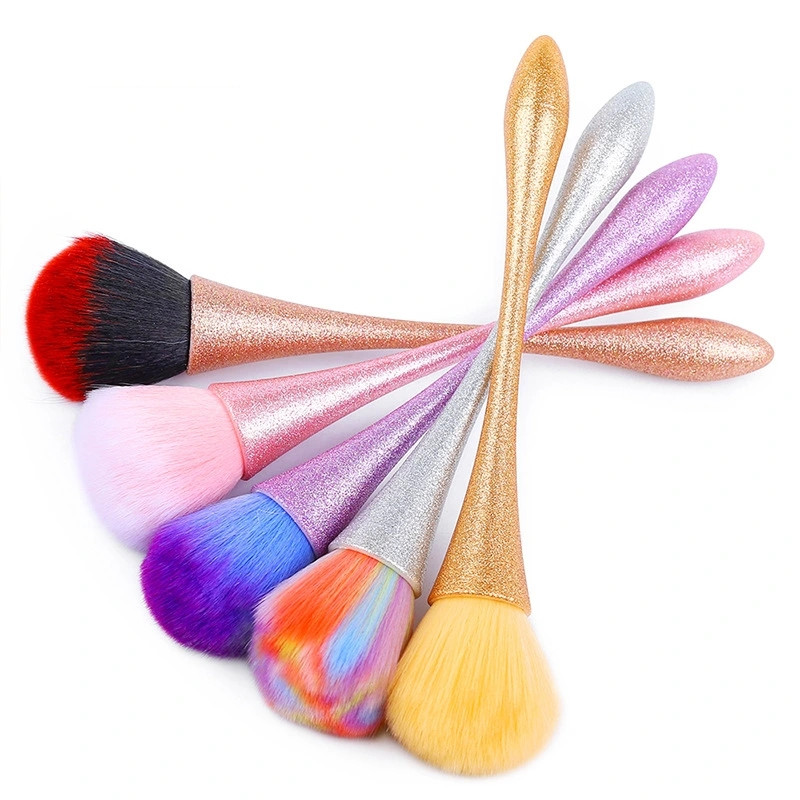 shanilak's popular nail art dust brush, beauty blush, multi-functional makeup brush, nail cleaner, ultra-thin semi-nail plate tool brush, nail art brush, nail brush