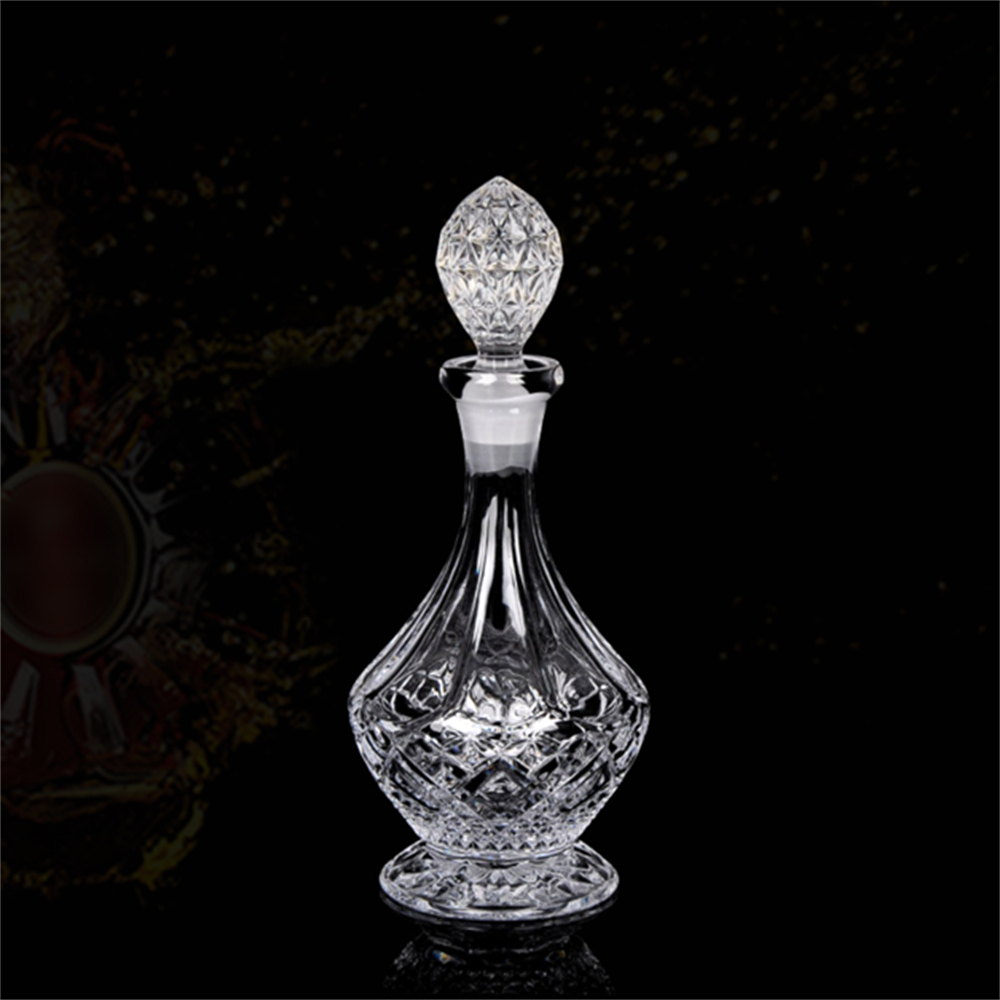 高档威士忌酒瓶800ml 水晶玻璃红酒瓶酒樽  醒酒器空瓶 泡酒瓶 洋酒瓶 威士忌 家用客厅酒柜摆件