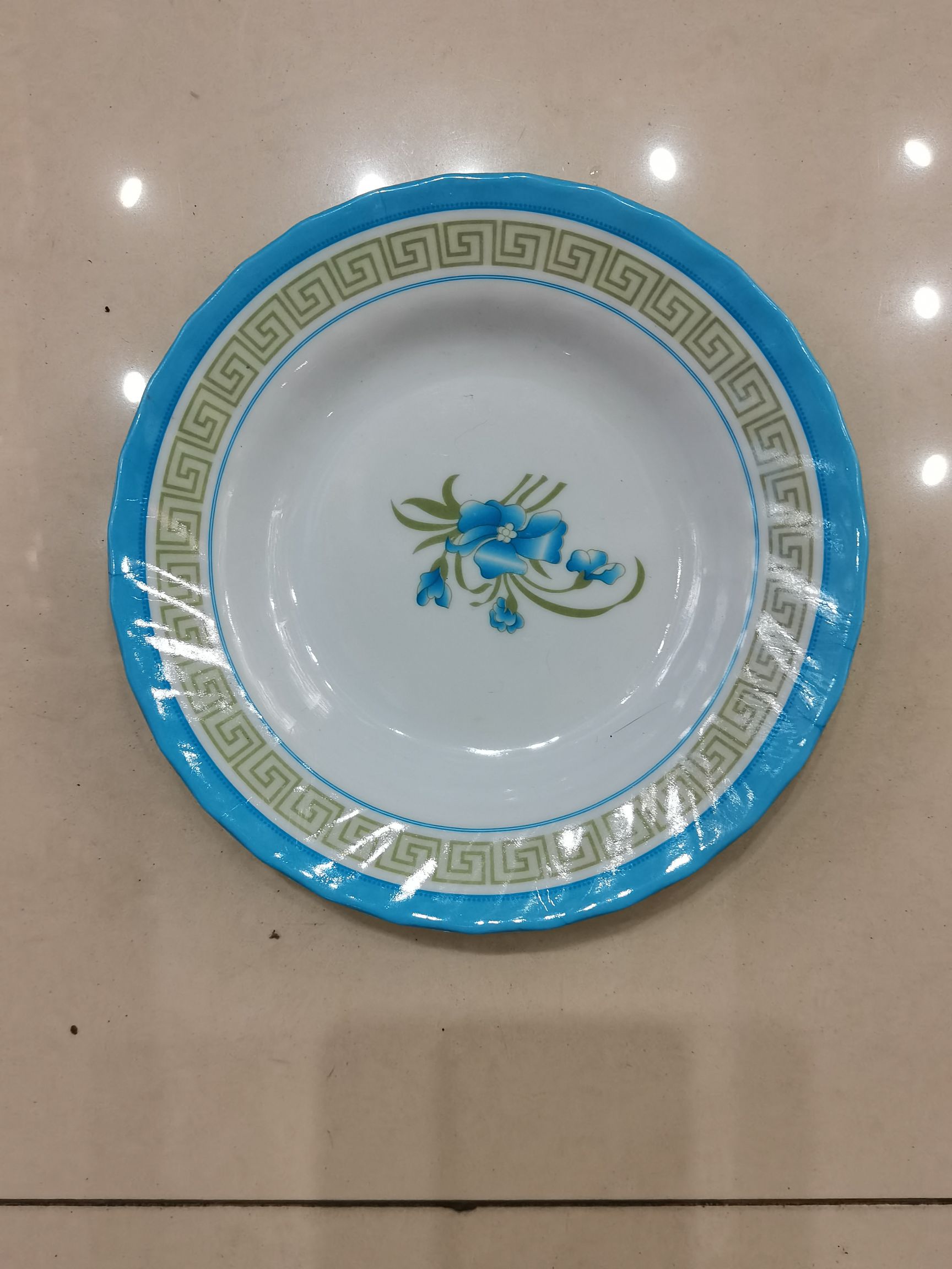 Melamine corrugated disc