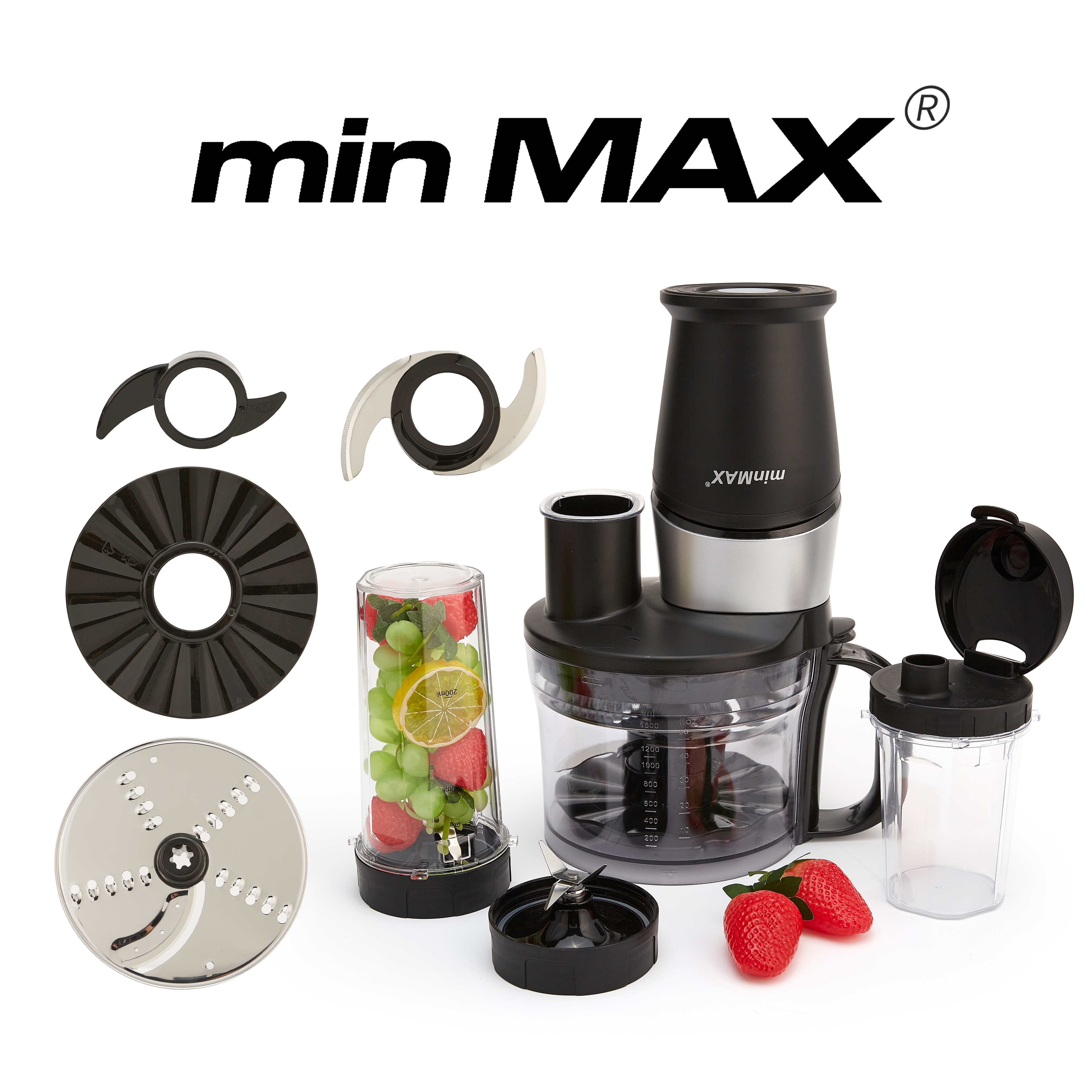 Share it on Moments and add it to your favorites. minMAX's new multi-functional food processor 1101 and large-capacity juicer are sold directly by the manufacturer for export Item Picture