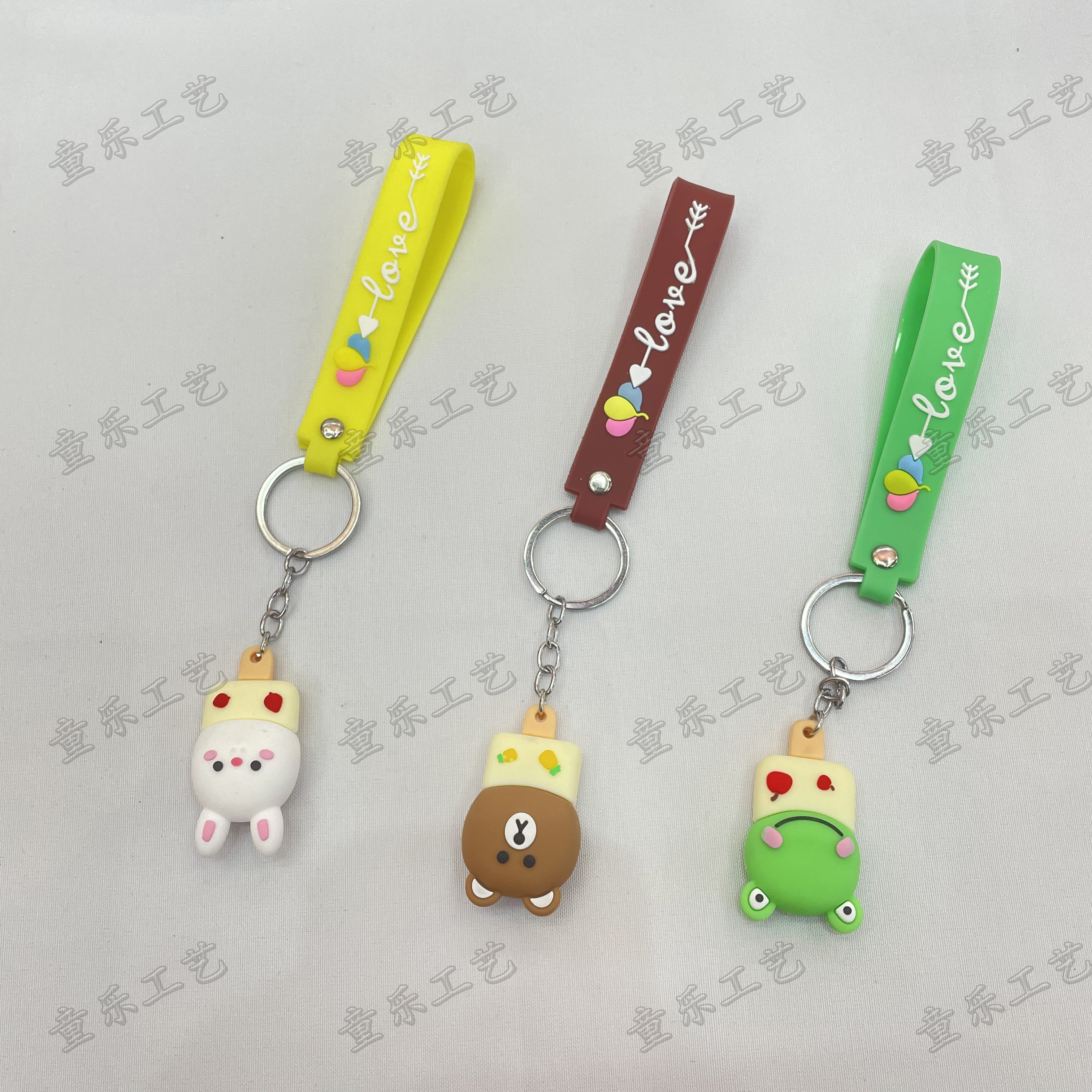 挂件/钥匙扣/棒冰挂件白底实物图