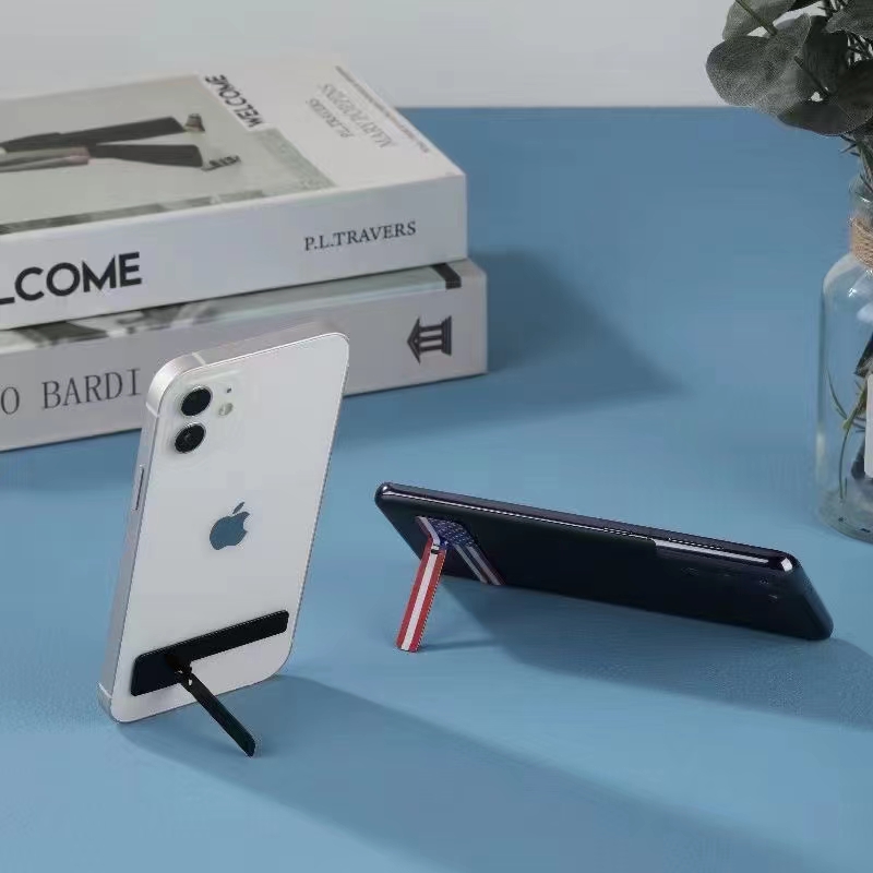 New creative folding stand with an invisible metal ultra-thin back sticker for mobile phones and tablets detail image 6