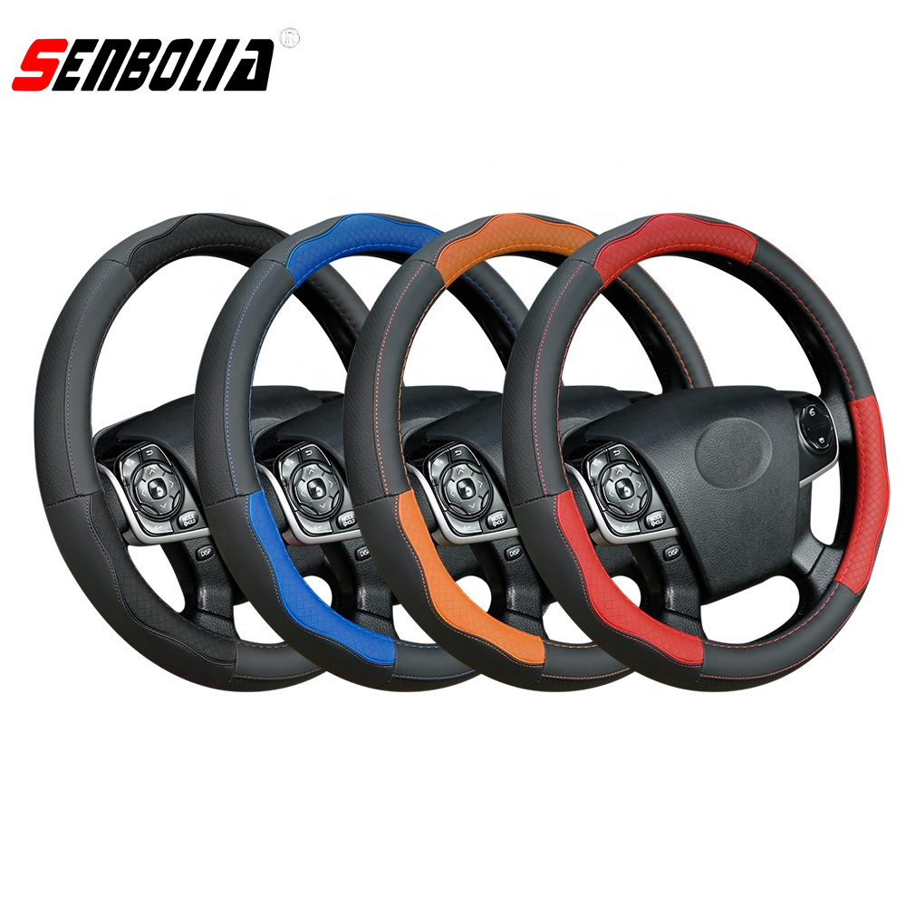 FXP-46 all-season universal car steering wheel cover factory direct sales. Welcome to inquire and customize Specification image
