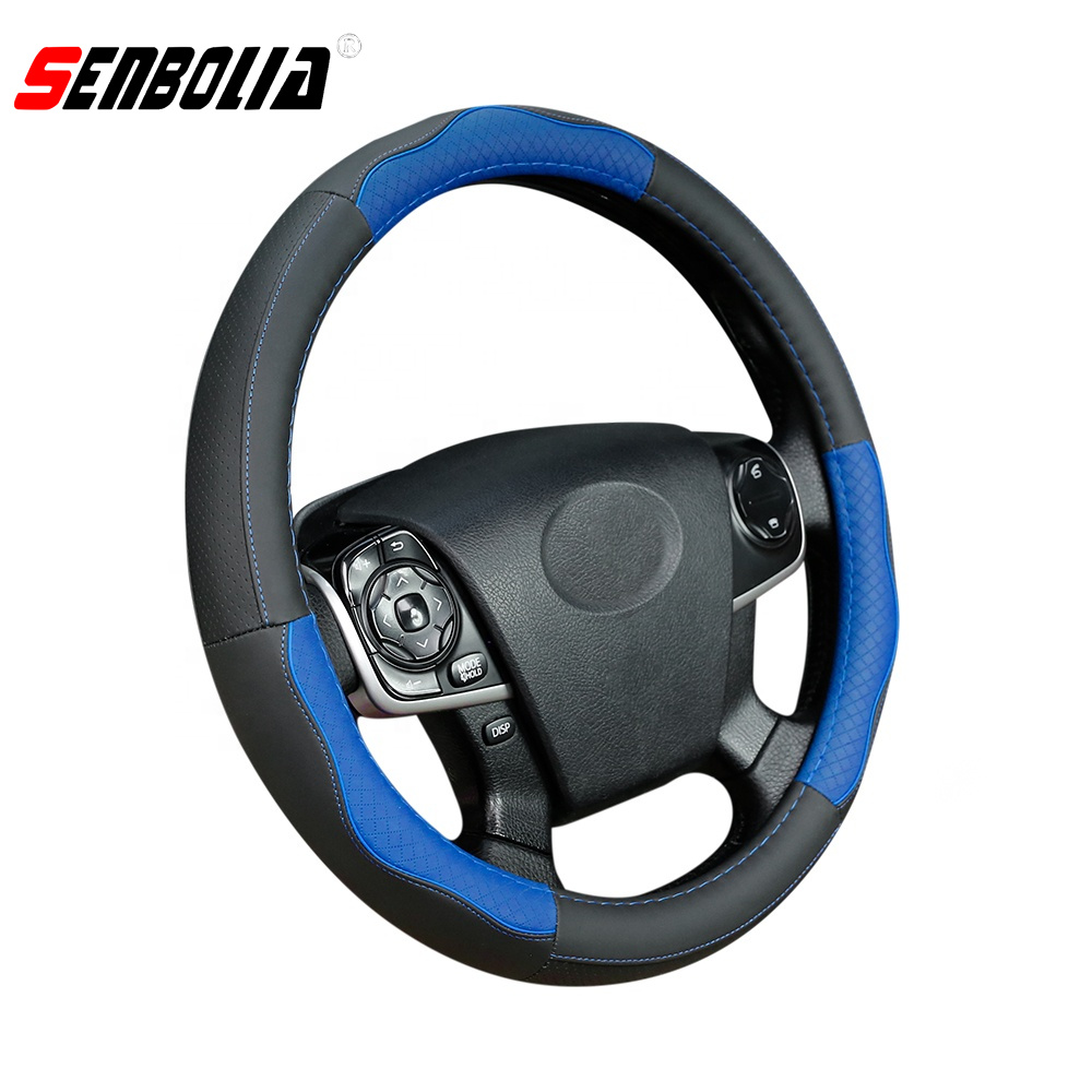 FXP-46 all-season universal car steering wheel cover factory direct sales. Welcome to inquire and customize details Picture